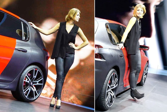 Девушки Франкфуртского автосалона 2013