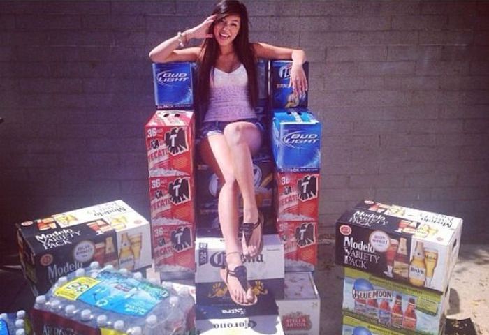 Девушки любят пиво