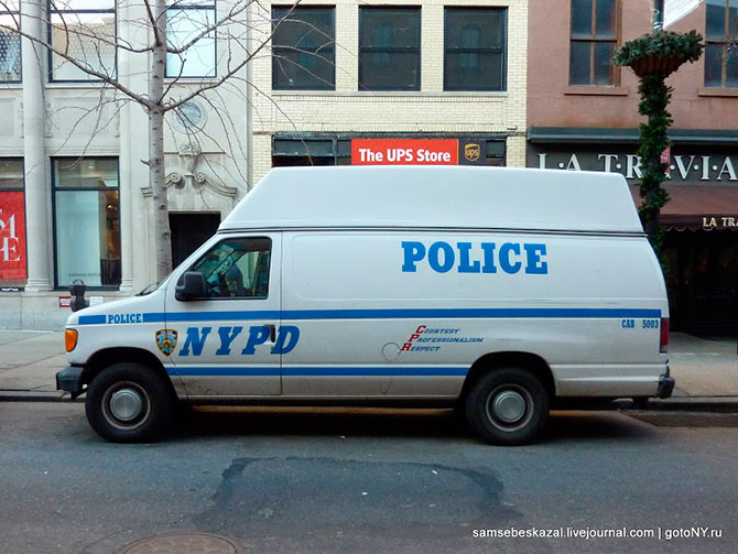 Автомобили нью-йоркской полиции (36 фото)