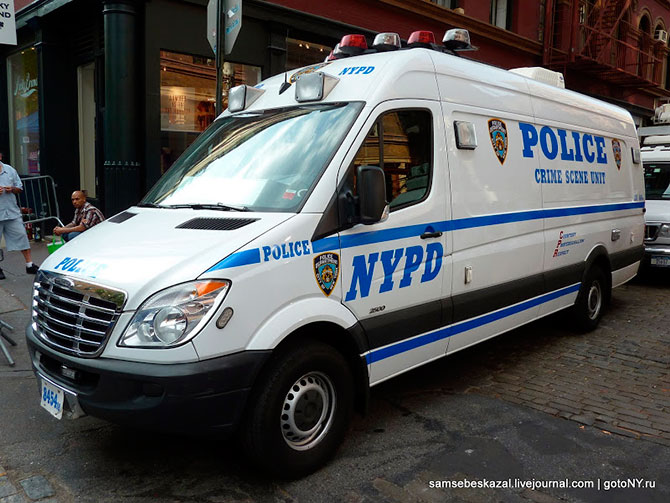 Автомобили нью-йоркской полиции (36 фото)