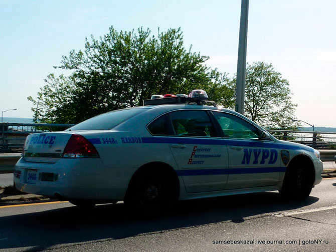 Автомобили нью-йоркской полиции (36 фото)