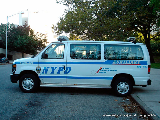 Автомобили нью-йоркской полиции (36 фото)