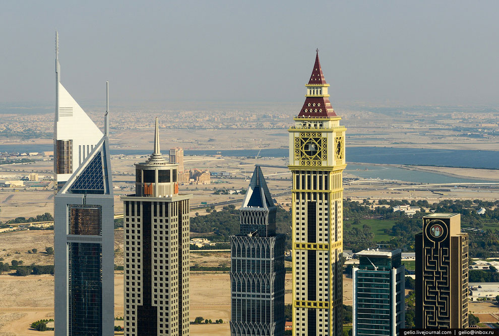 Дубай с вертолета Дубай с вертолета