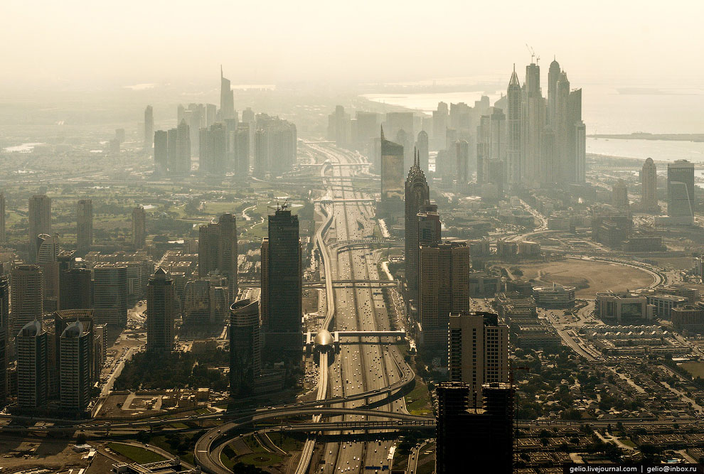 Дубай с вертолета Дубай с вертолета