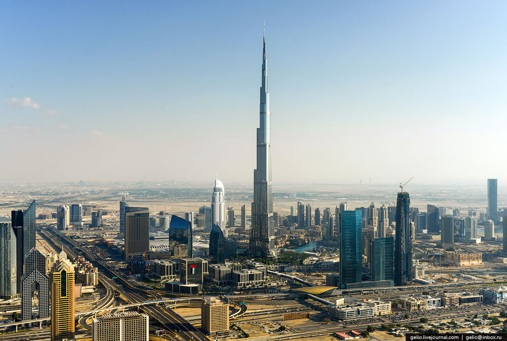 Дубай с вертолета Дубай с вертолета
