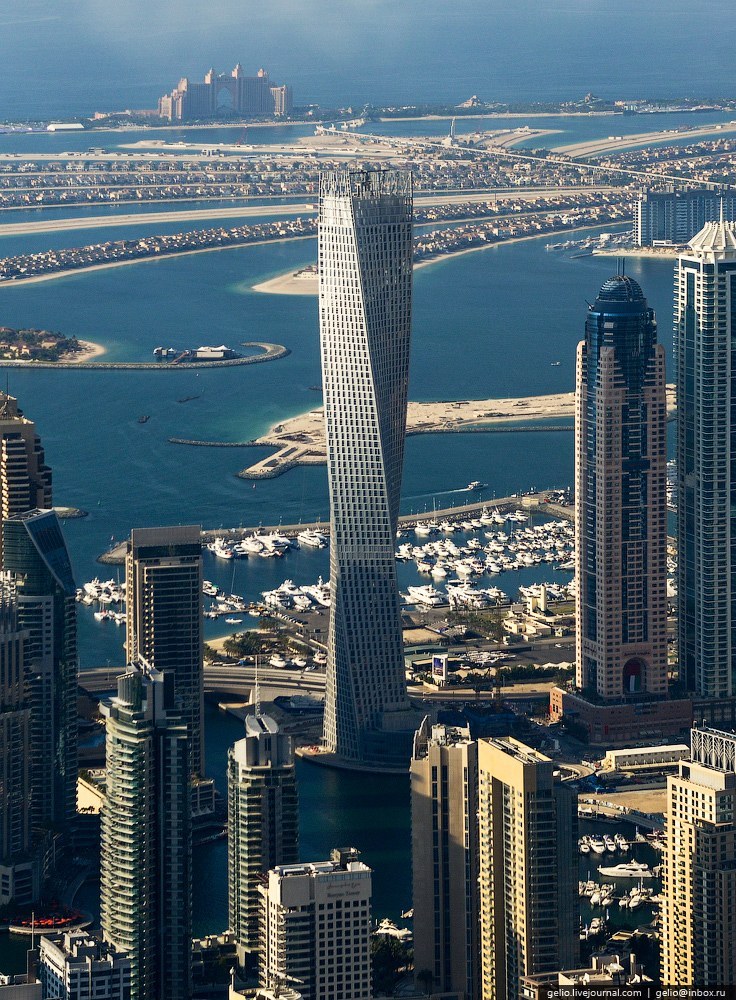 Дубай с вертолета Дубай с вертолета