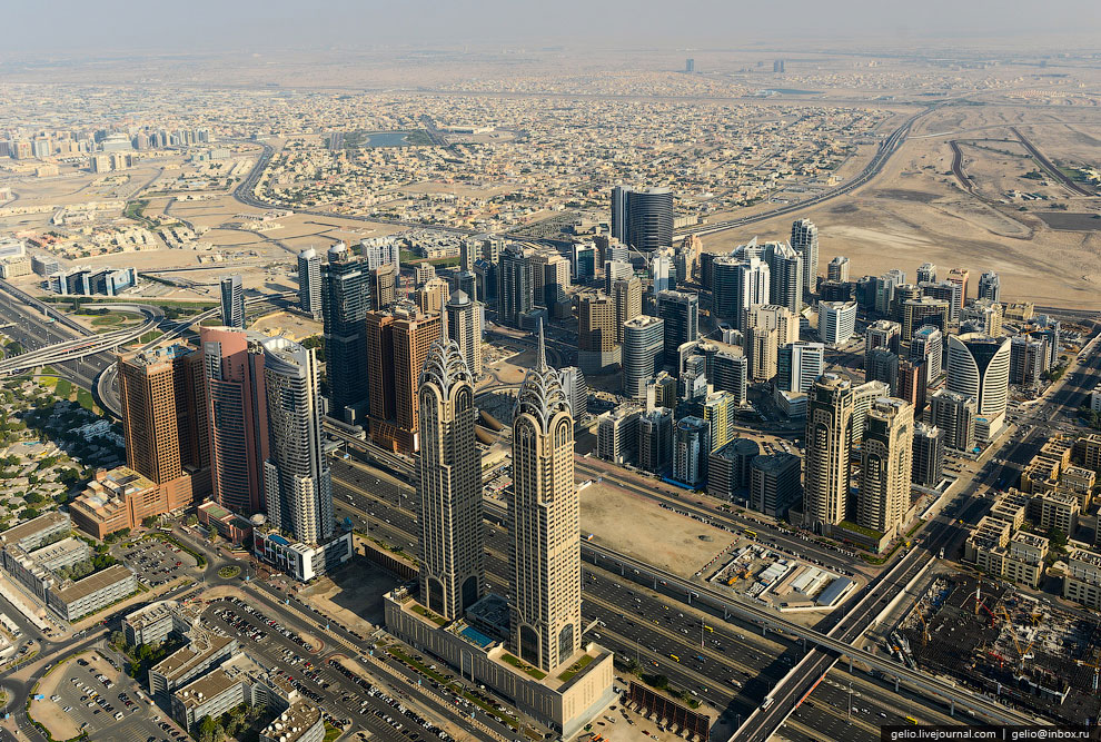 Дубай с вертолета Дубай с вертолета