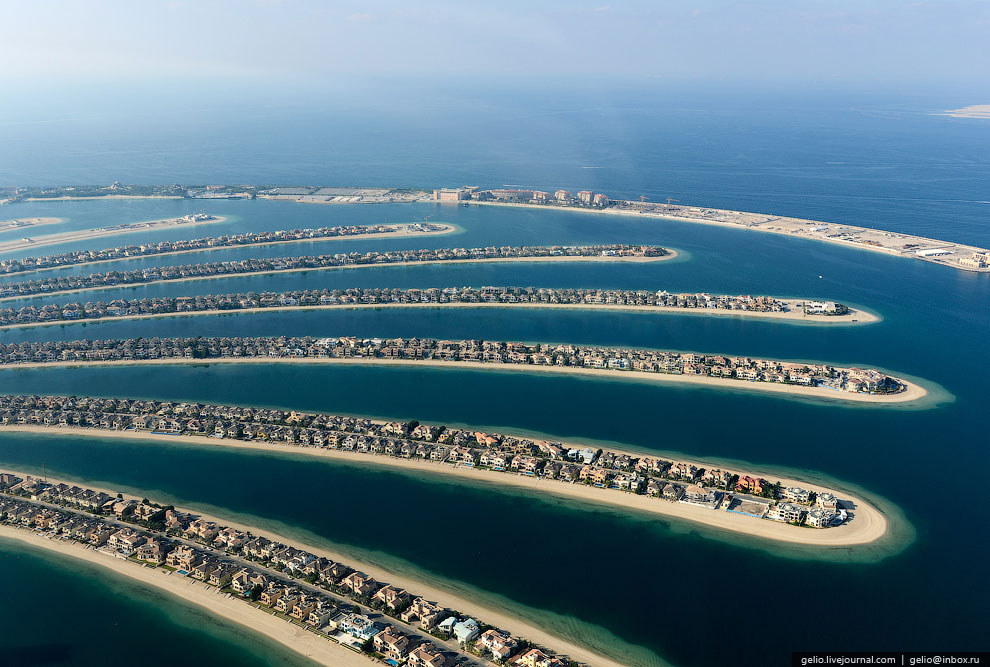 Дубай с вертолета Дубай с вертолета