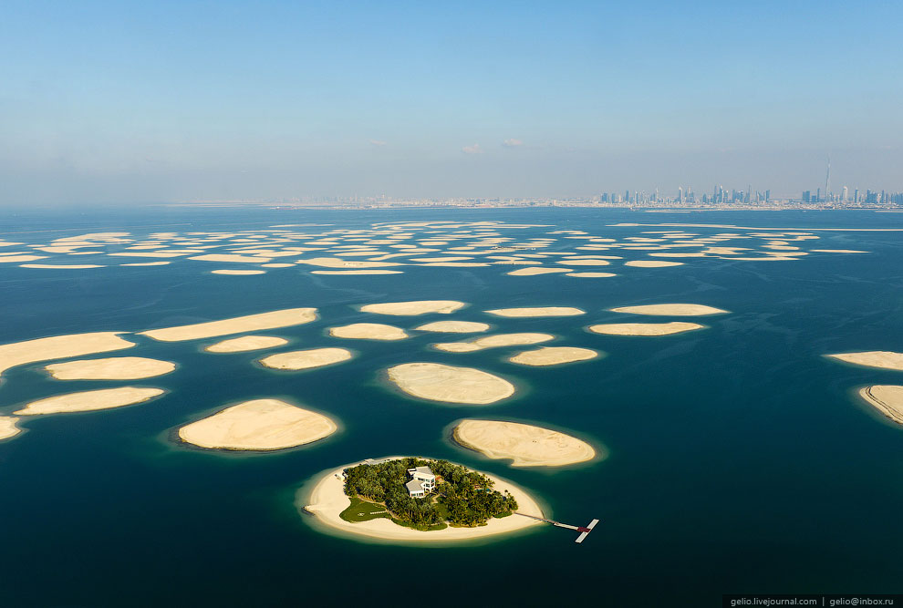 Дубай с вертолета Дубай с вертолета