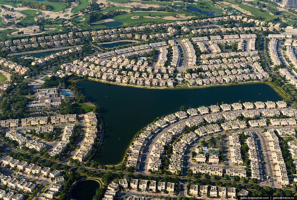 Дубай с вертолета Дубай с вертолета