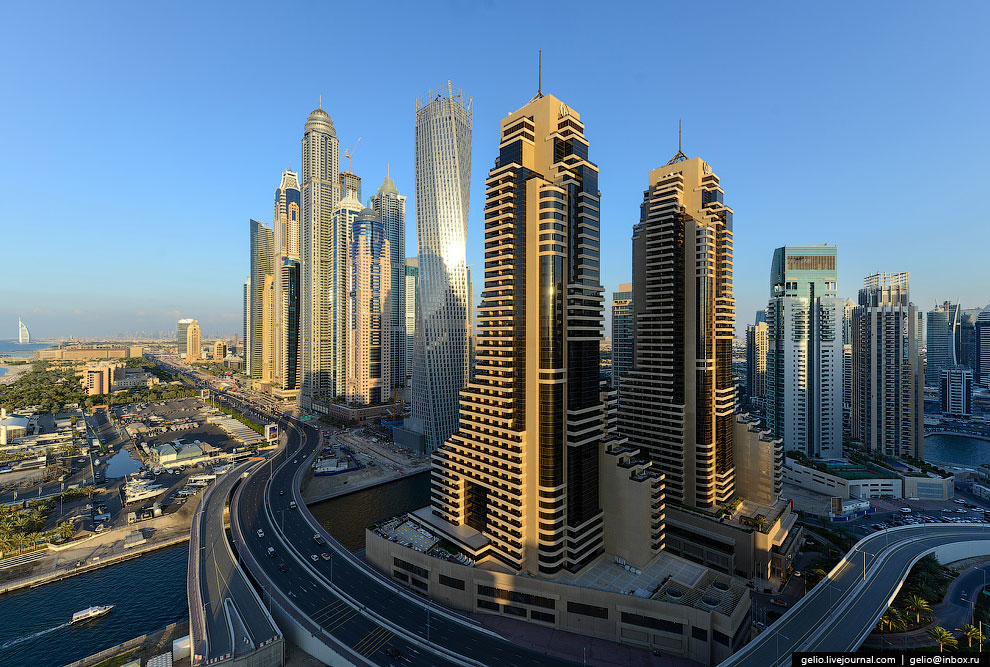 Дубай с вертолета Дубай с вертолета