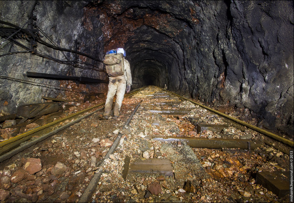 На километровой глубине