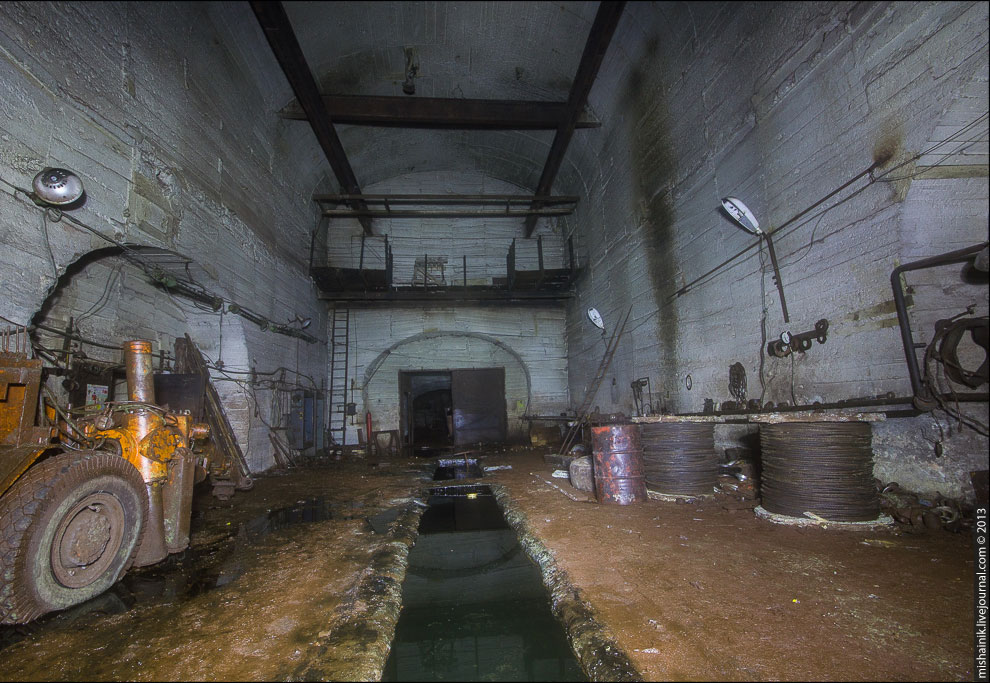 На километровой глубине