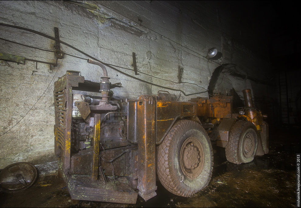 На километровой глубине