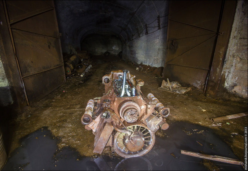 На километровой глубине