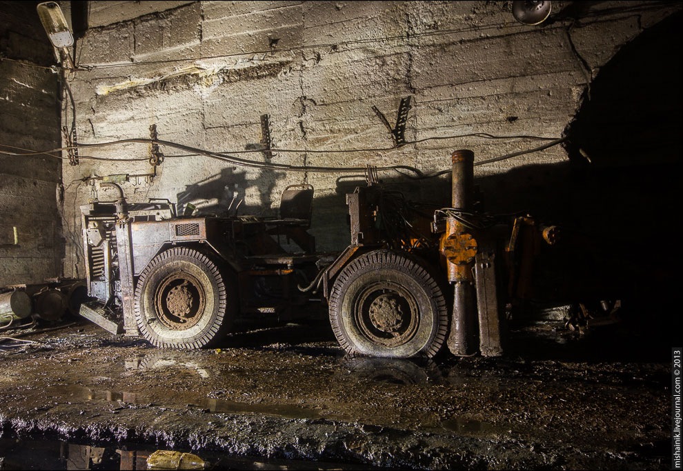 На километровой глубине