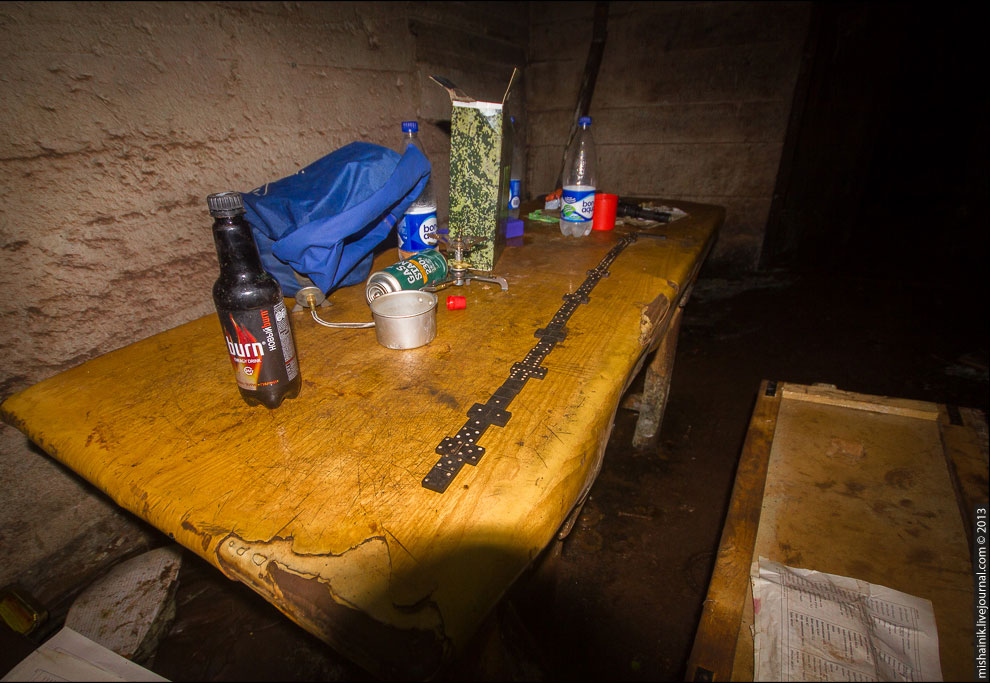 На километровой глубине