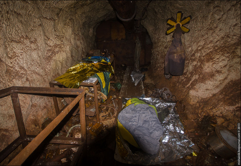 На километровой глубине