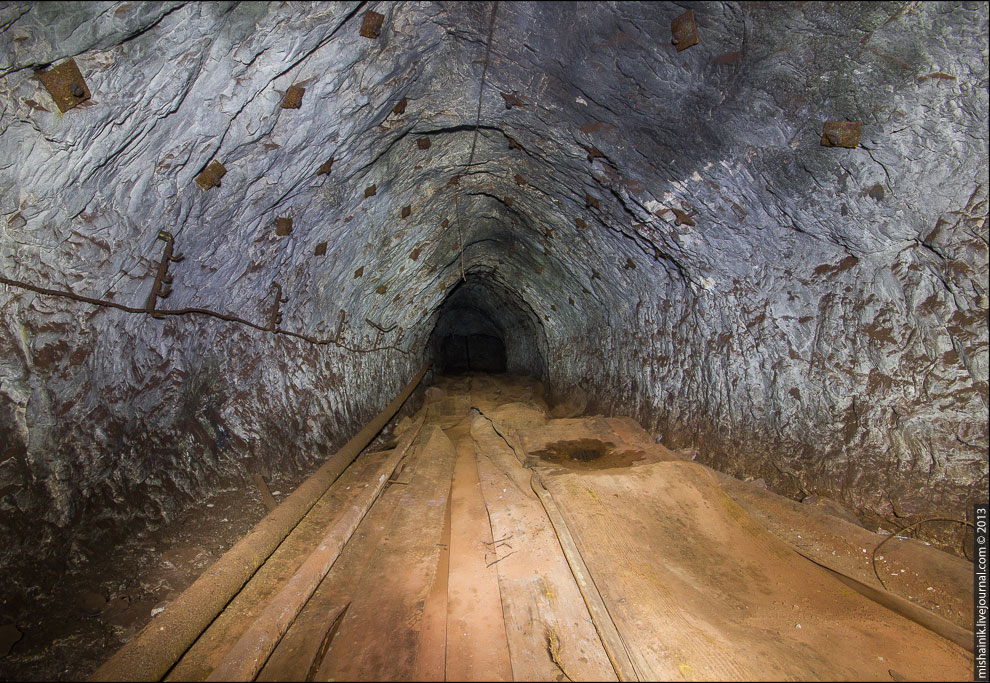 На километровой глубине