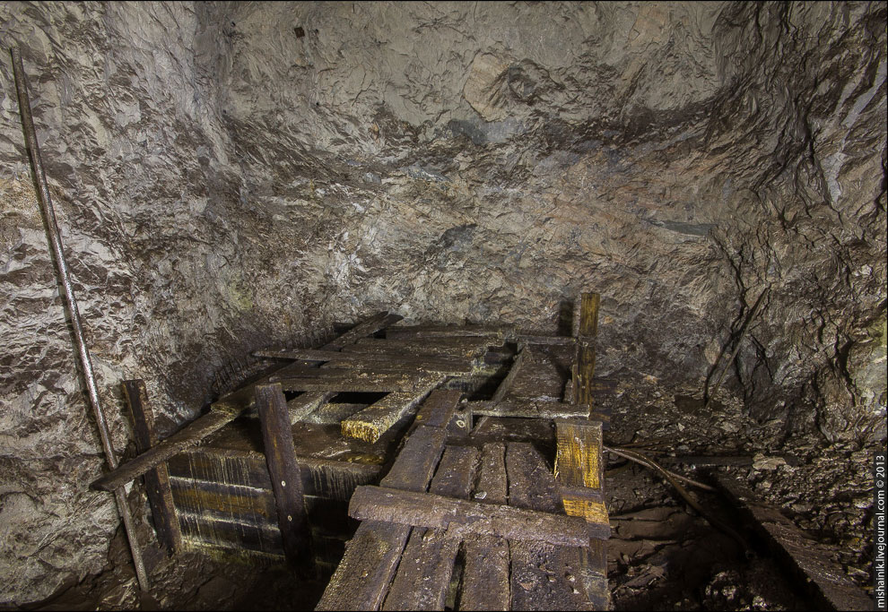 На километровой глубине