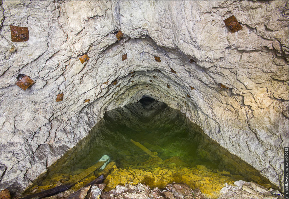 На километровой глубине