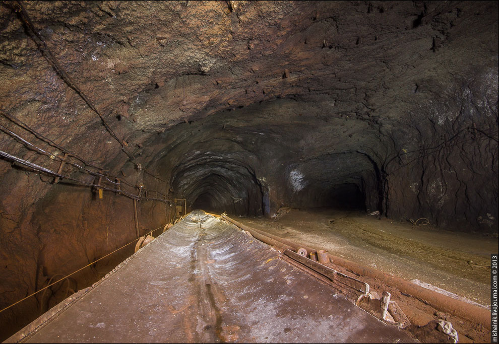 На километровой глубине