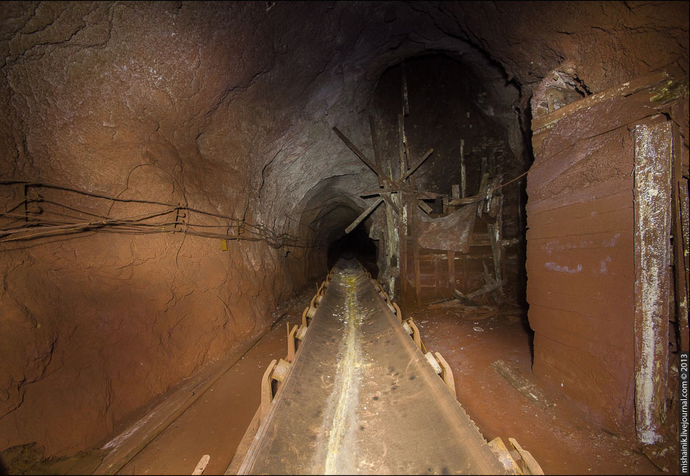 На километровой глубине