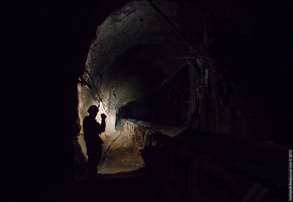 На километровой глубине