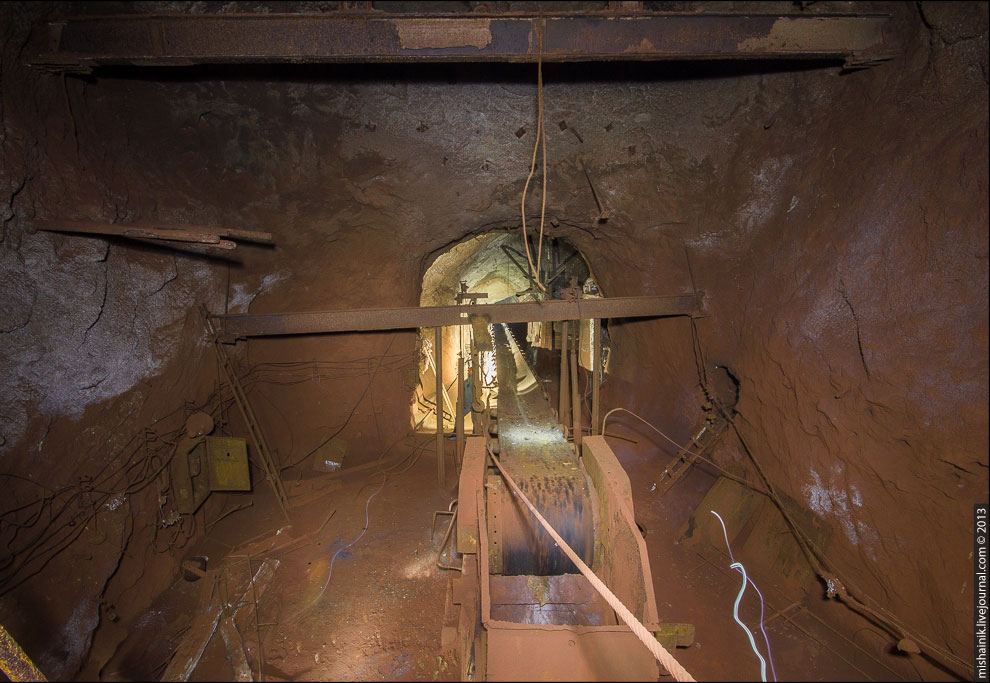 На километровой глубине