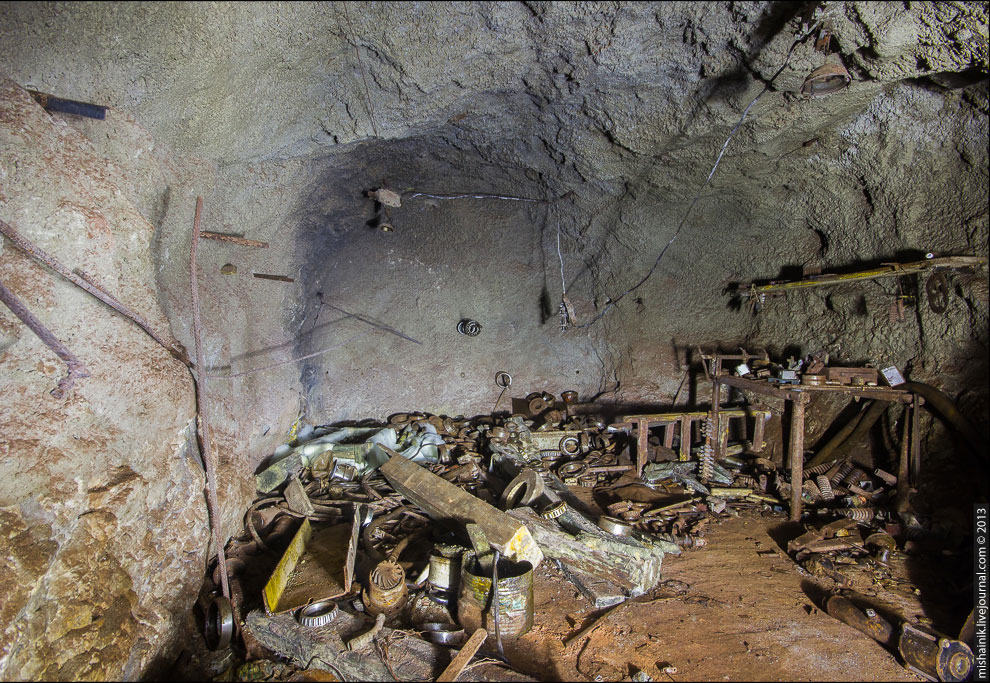 На километровой глубине