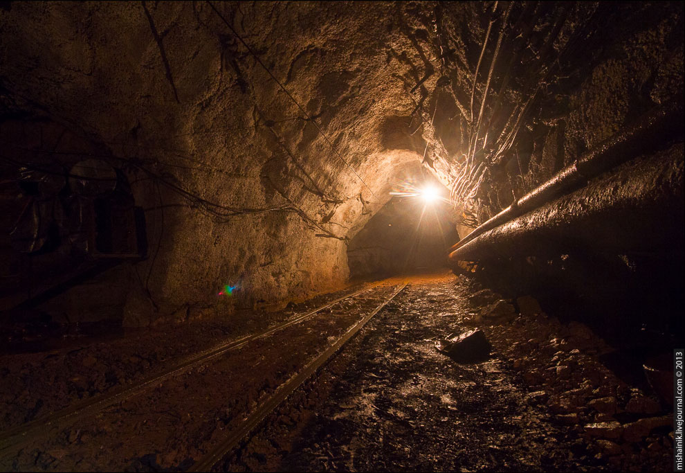 На километровой глубине