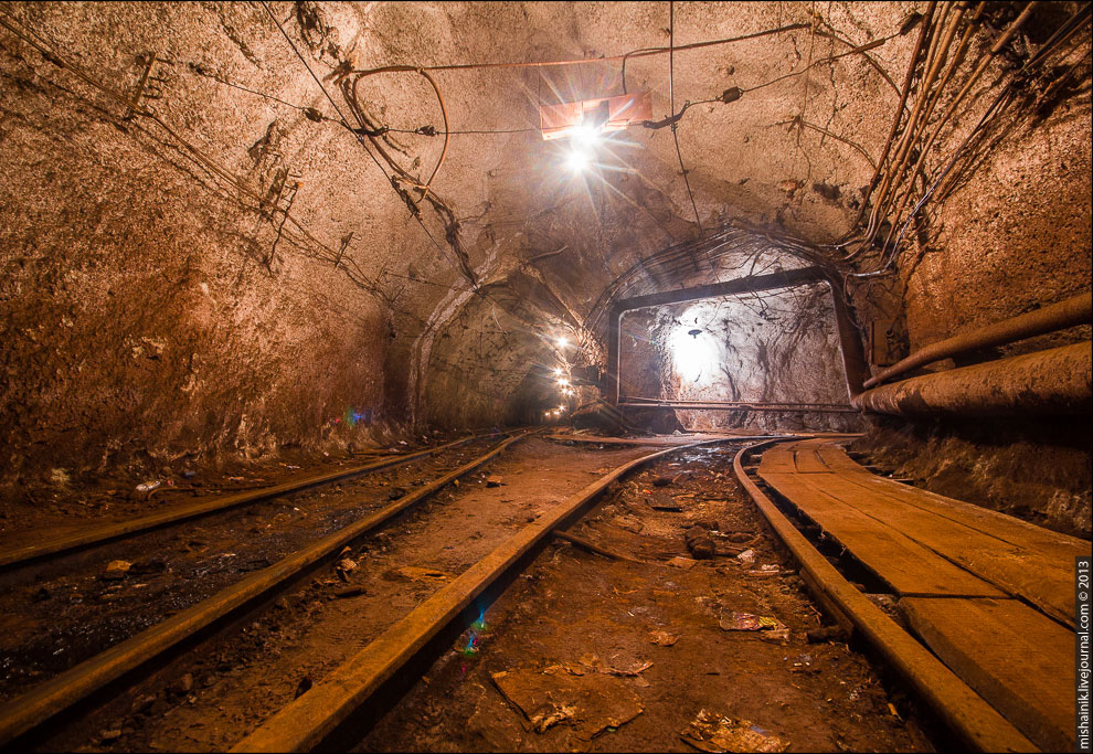 На километровой глубине