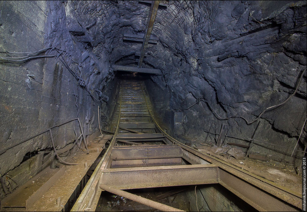 На километровой глубине