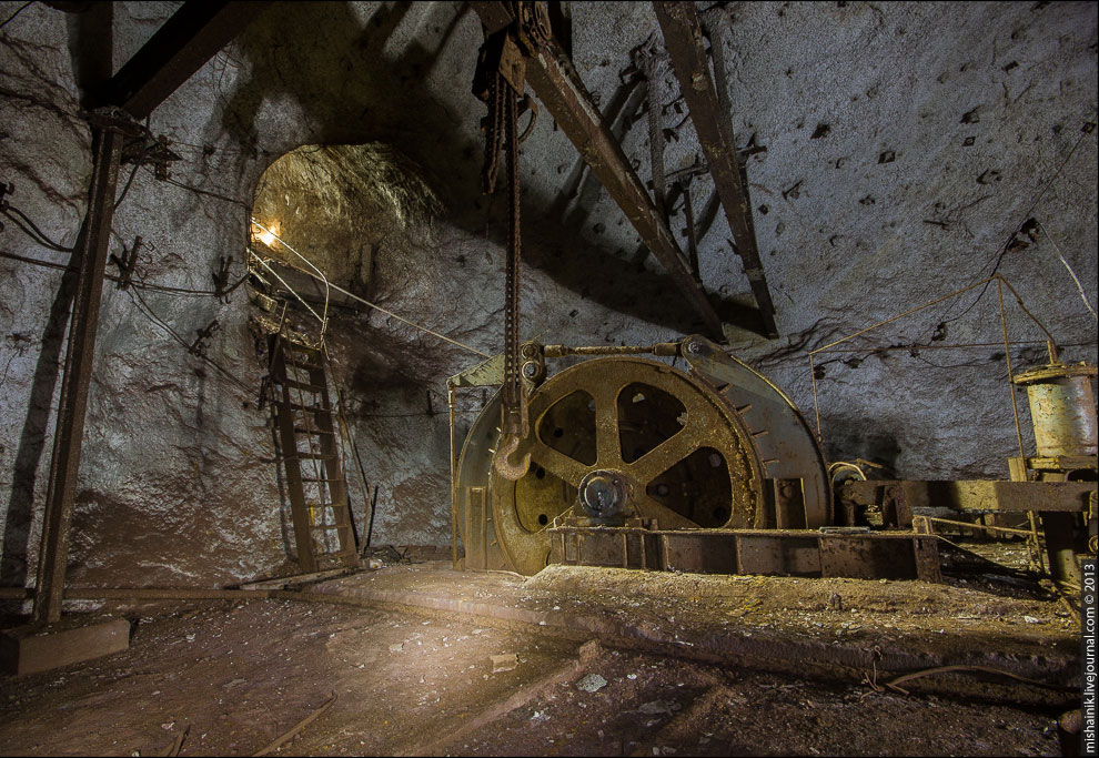 На километровой глубине