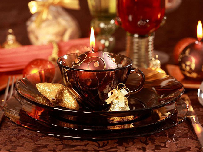 10 идей праздничного украшения стола