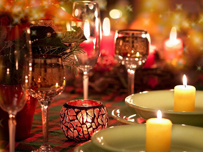 10 идей праздничного украшения стола