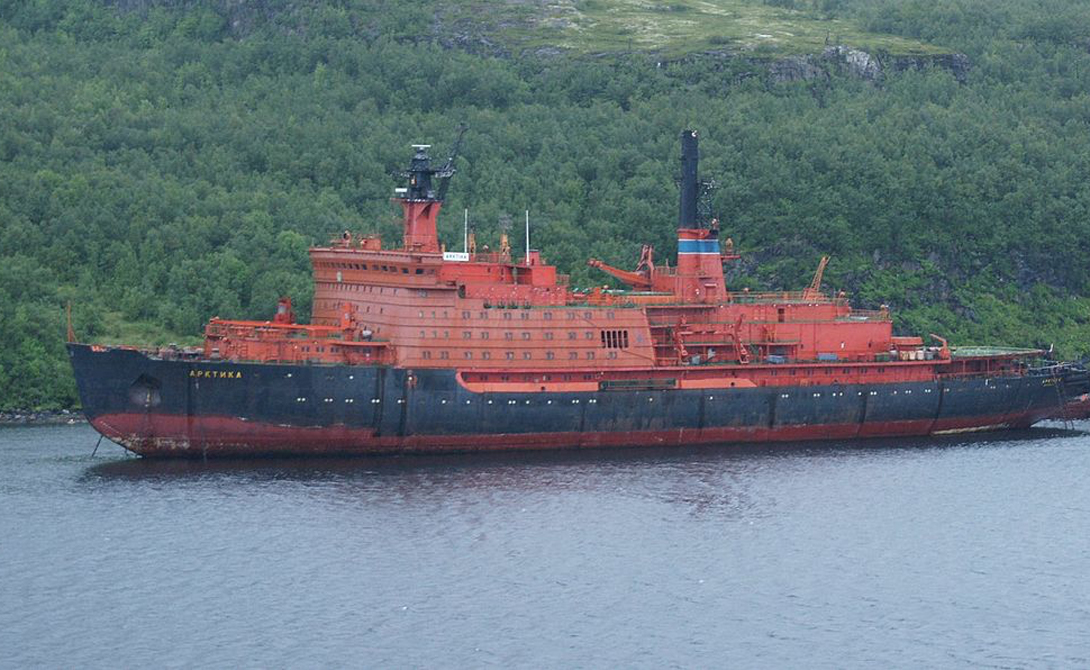 Устройство атомных ледоколов России