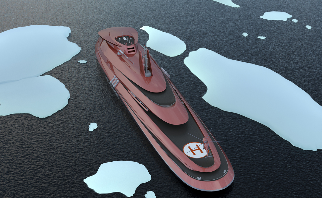 Устройство атомных ледоколов России