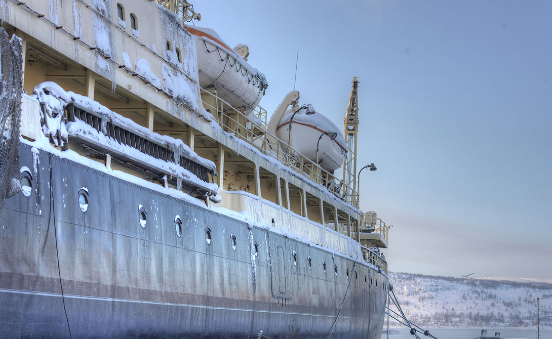 Устройство атомных ледоколов России