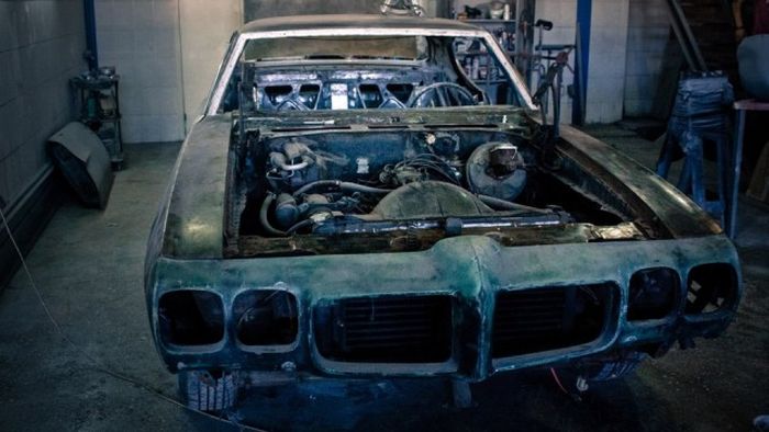 Восстановление маслкара Pontiac GTO 1970 года