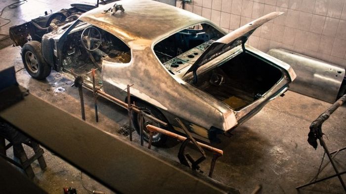 Восстановление маслкара Pontiac GTO 1970 года