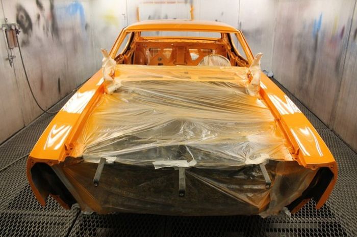 Восстановление маслкара Pontiac GTO 1970 года