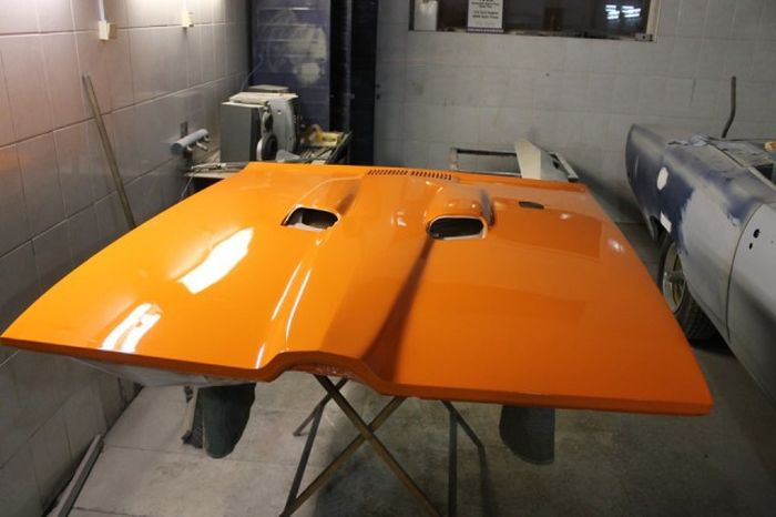 Восстановление маслкара Pontiac GTO 1970 года