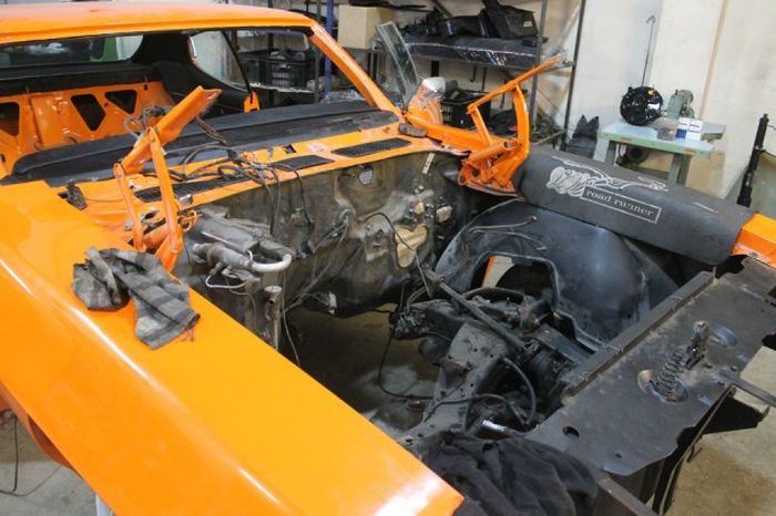 Восстановление маслкара Pontiac GTO 1970 года