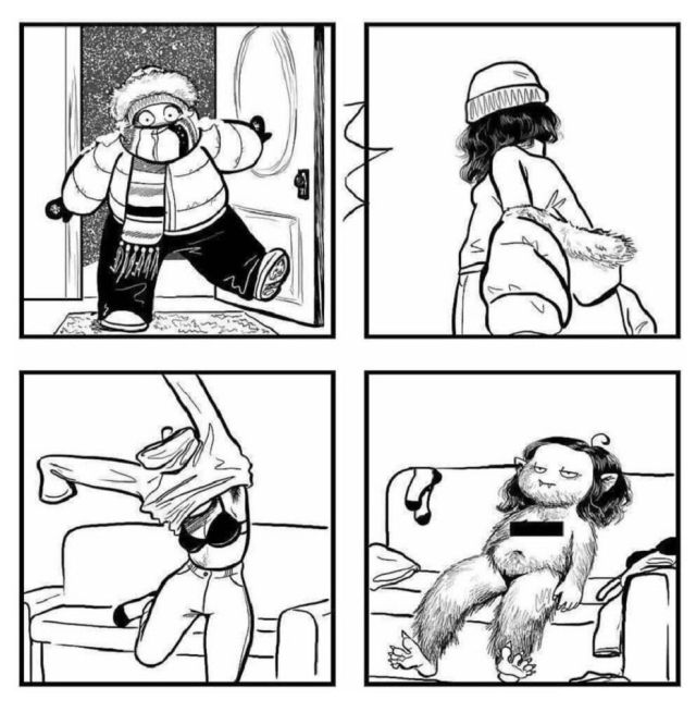 Смешные комиксы