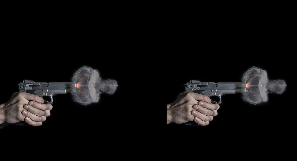 Увидеть полет пули