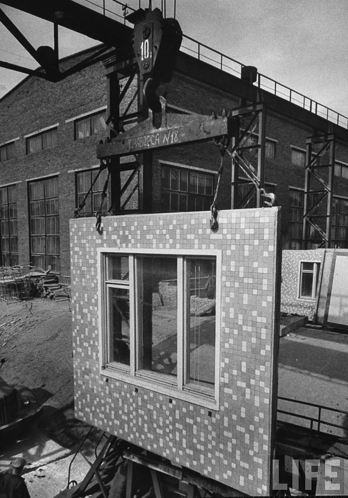 Как строили хрущевки