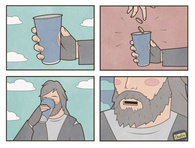 Смешные комиксы