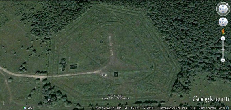 Российские стратегические ядерные силы и средства ПРО на снимках Google Earth (26 фото)