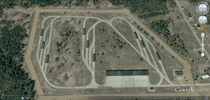 Российские стратегические ядерные силы и средства ПРО на снимках Google Earth (26 фото)